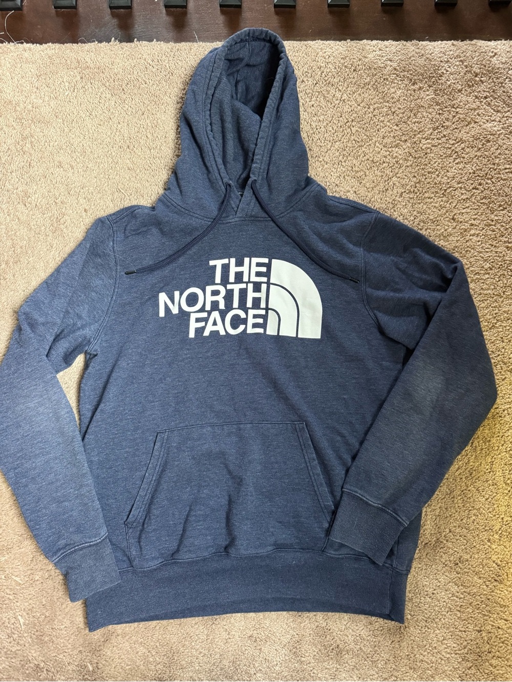 The North Face Hoodie Blue Pullover Hooded Sweatshirt